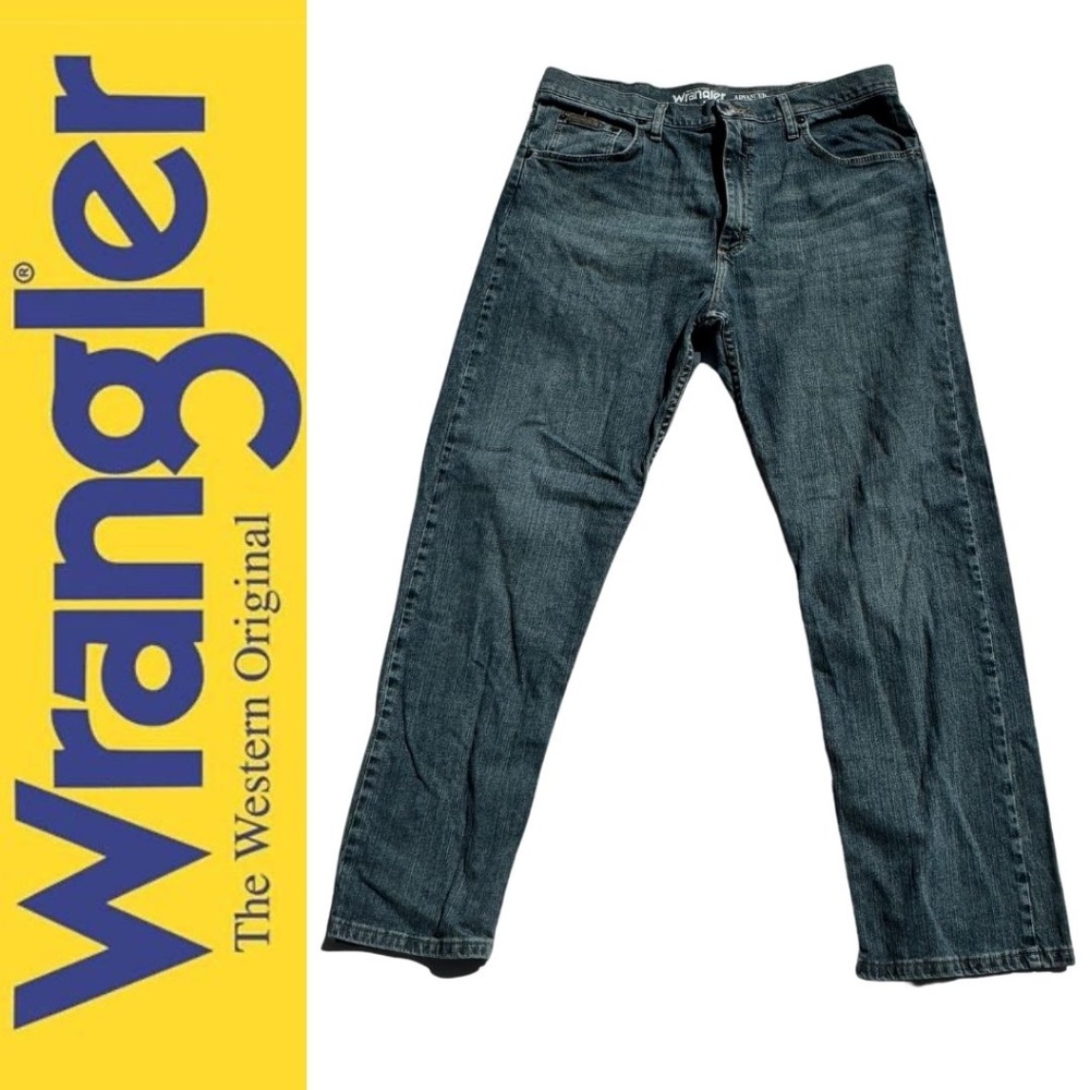 Men's Wrangler Advanced Comfort Jeans Size 34 x 30
